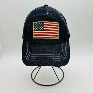 Ralph Lauren Men’s Blue Denim Cap With Adjustable strap